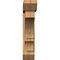 Ekena Millwork Balboa Slat Smooth Bracket w/ Offset Brace, Western Red Cedar, 7 1/2"W x 36"D x 36"H BKT0806X36X36BOA06SWR - alternate 2
